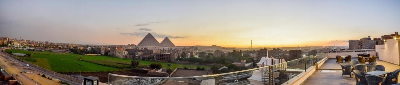 New Pyramid Quen Hotel Il Il Cairo Esterno foto